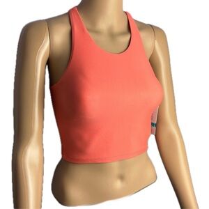 NWT high neck crop bikini top from Athleta Girl size medium, fits size 8 to 10